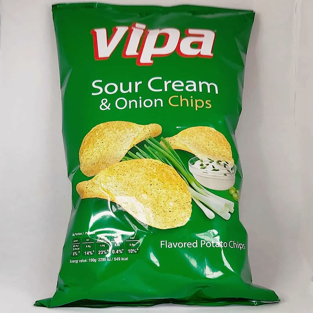 Vipa Chips Sour Cream 140Gr